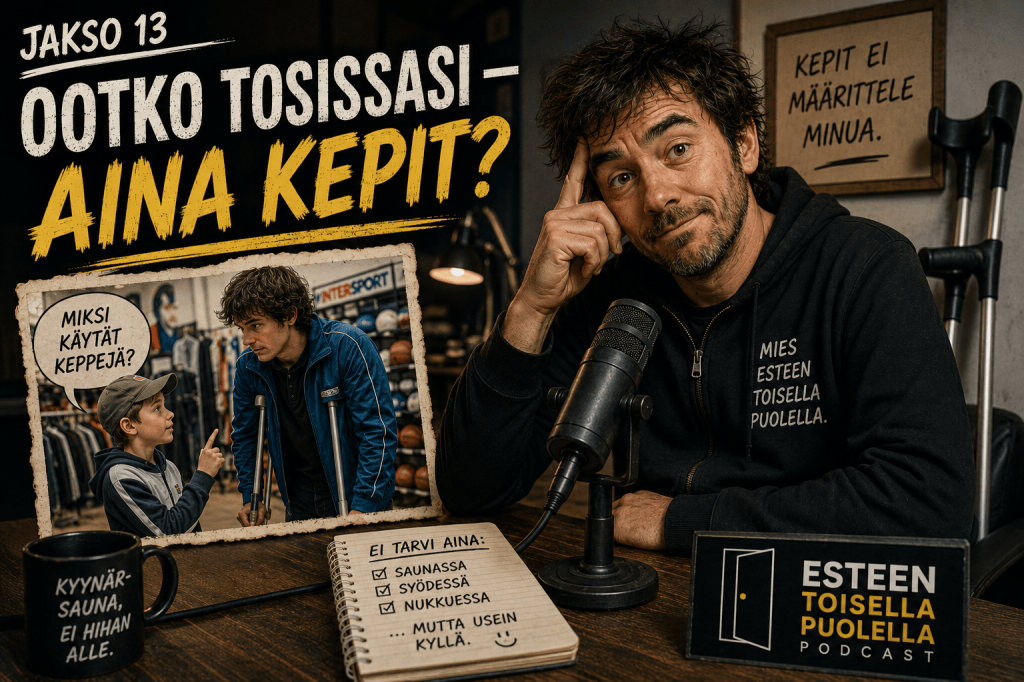Jakso 13: Ootko tosissasi – Aina&nbsp;kepit?