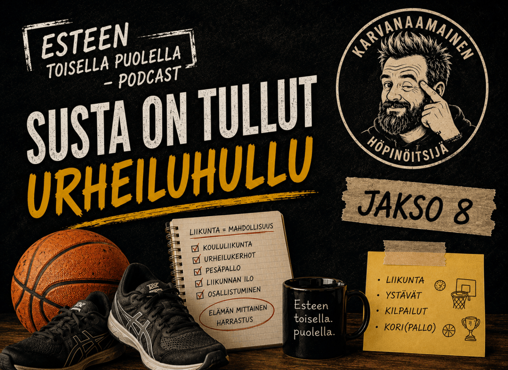 Jakso 8: Sust on tullu&nbsp;urheiluhullu