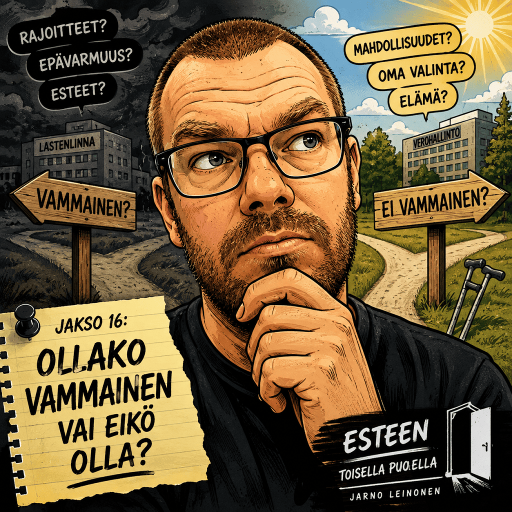 Jakso 16: Ollako vammainen vai eikö&nbsp;olla?
