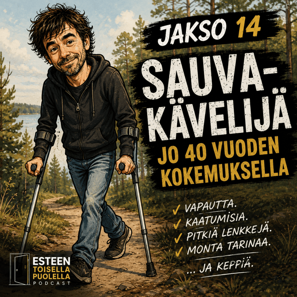 Jakso 14: Sauvakävelijä 40 vuoden&nbsp;kokemuksella